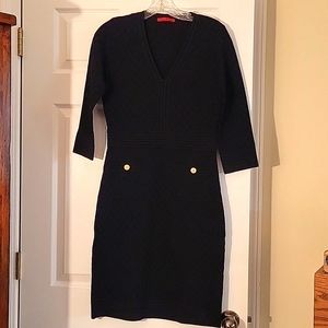 Carolina Herrera black dress, size small